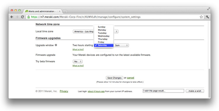 Future proof and always up to date, with seamless over-the-web firmware updates